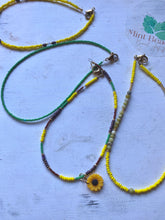 Load image into Gallery viewer, SunflowHER 4 Piece Crystal Anklet Set
