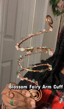 Load image into Gallery viewer, Blossom Fairy Copper Arm Cuff

