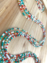 Load image into Gallery viewer, Turquoise, Red, White &amp; Gold
