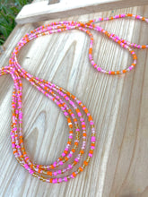 Load image into Gallery viewer, Pink, Orange &amp; Gold
