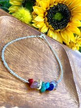 Load image into Gallery viewer, 7 Chakra Waist Bead &amp; Anklet Set
